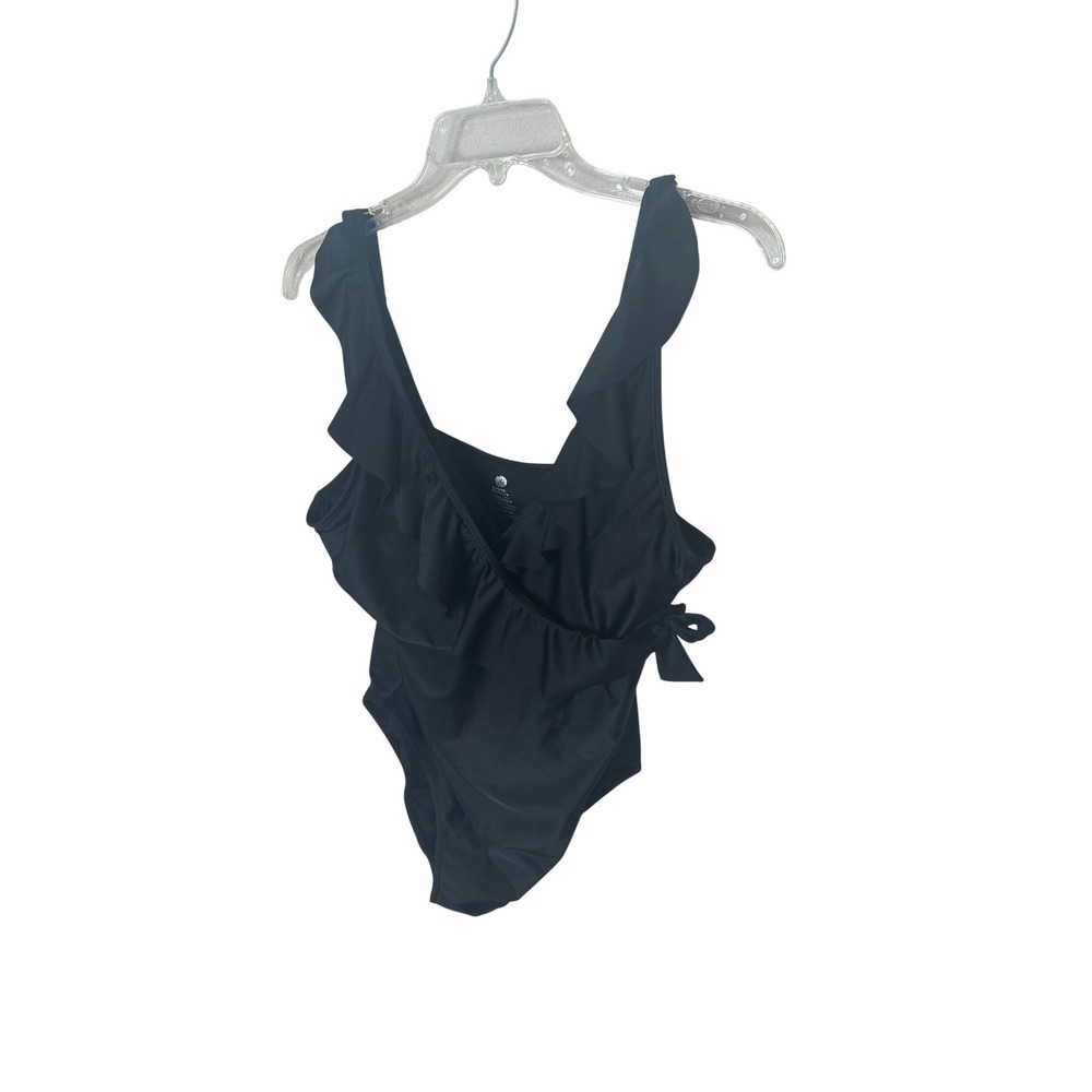 Kinndred Bravely Maternity Wrap One Piece Swimsuit‎ Large